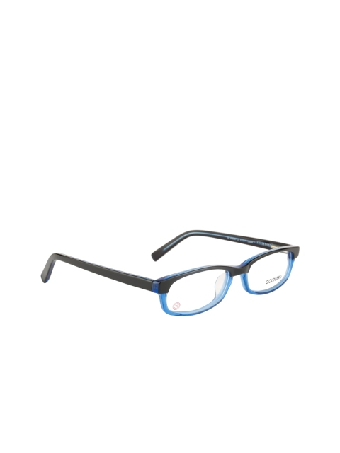 

Gold Berg Women Black & Blue Full Rim Rectangular Frames GB-VA5223_C5