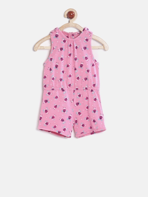 

mothercare Pink Printed Playsuit