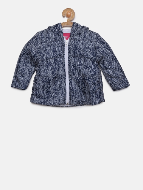 

Wingsfield Girls Blue Printed Padded Jacket