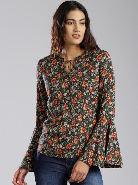 

Levis Women Black Printed Top