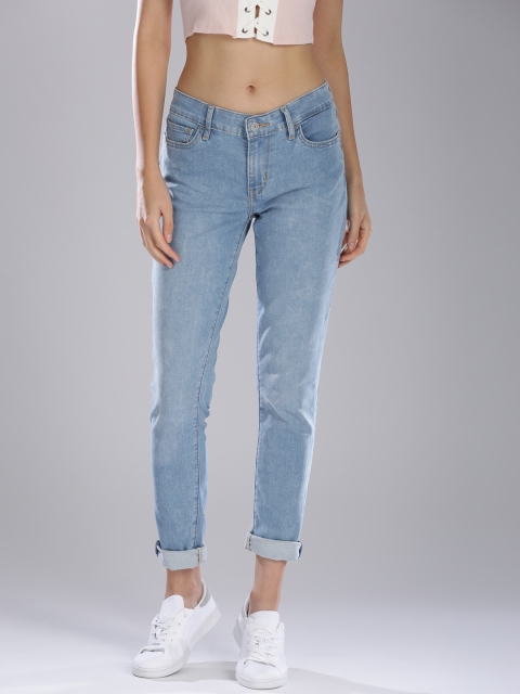 

Levis Women Blue Skinny Fit Mid-Rise Clean Look Stretchable Jeans