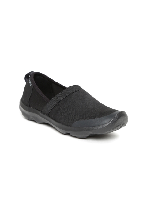 

Crocs Women Black Slip-On Sneakers