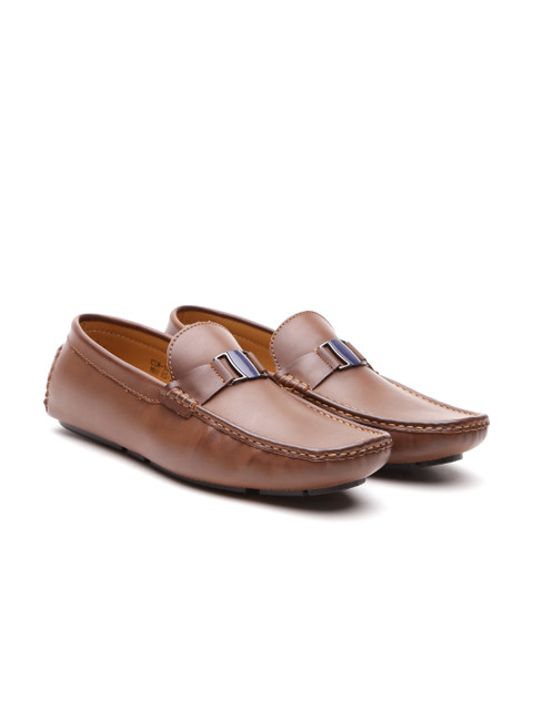 

Carlton London Men Brown Driving Shoes