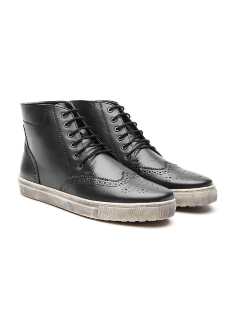 

Carlton London Men Dark Navy Blue Sneakers