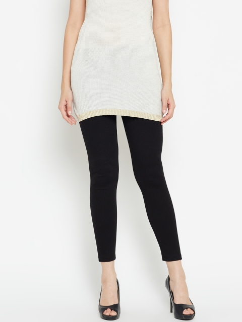 

AURELIA Black Ankle-Length Leggings