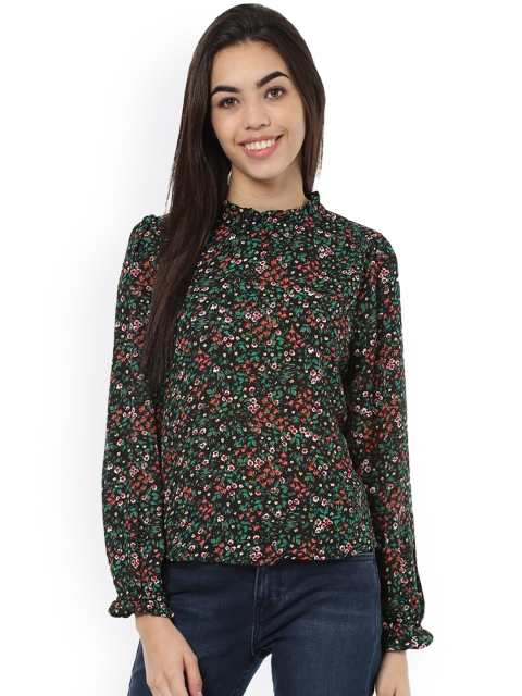 

Harpa Women Black Printed Top