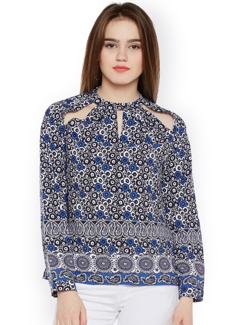 

Oxolloxo Women White Printed Top