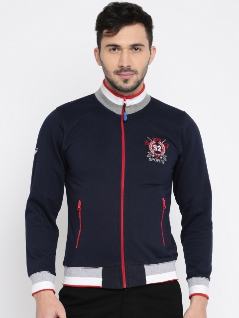 

Sports52 wear Men Navy Solid Sweatshirt, Navy blue