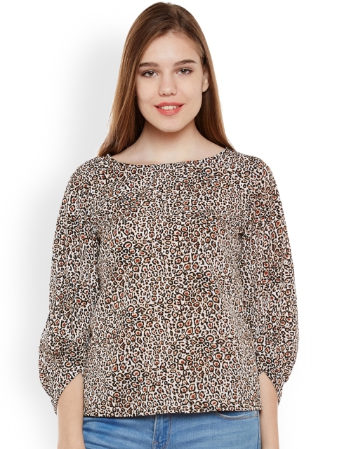 

Oxolloxo Women White Printed Top