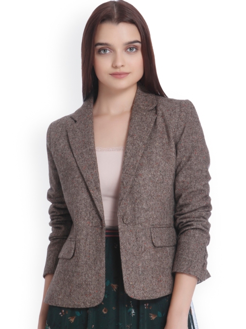 

Vero Moda Brown Single-Breasted Blazer