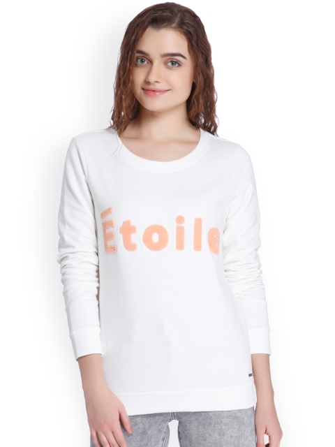 

Vero Moda Women White Sweatshirt