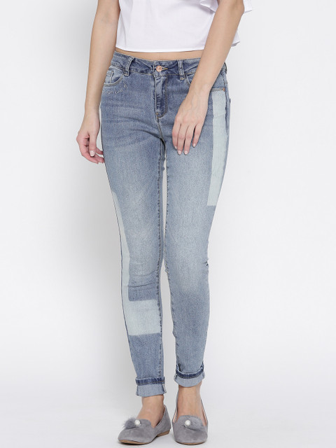 

Vero Moda Women Blue Slim Fit Mid-Rise Clean Look Stretchable Jeans