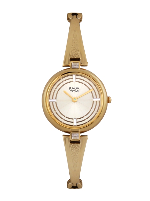 

Titan Raga Espana Women Gold Analogue watch NL2581YM01