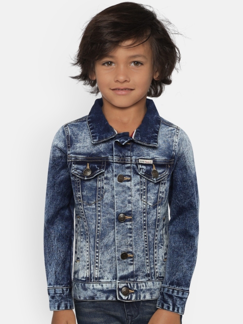 

U.S. Polo Assn. Kids Boys Blue Solid Denim Jacket