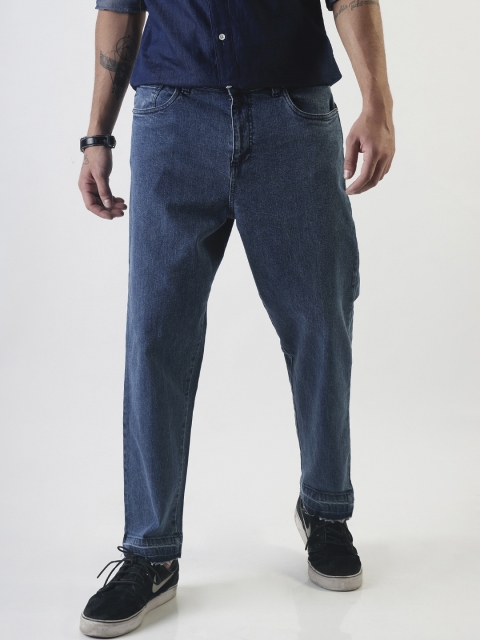 

Blue Saint Men Blue Slim Fit Mid-Rise Clean Look Jeans