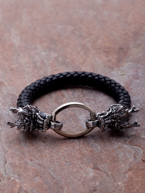 

Dare by Voylla Men Black Bracelet