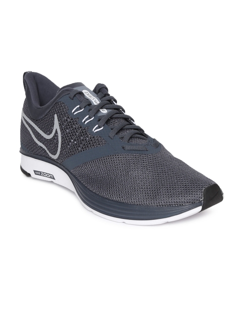 

Nike Men Navy Blue ZOOM STRIKE Running Shoes