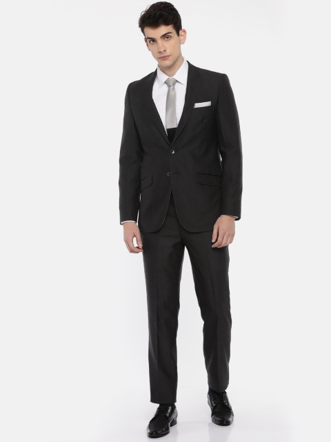 

Raymond Men Black Single-Breasted Contemporary Fit Formal Suit