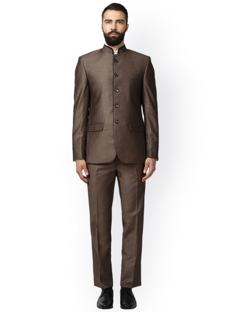 raymond-men-brown-solid-single-breasted-suit