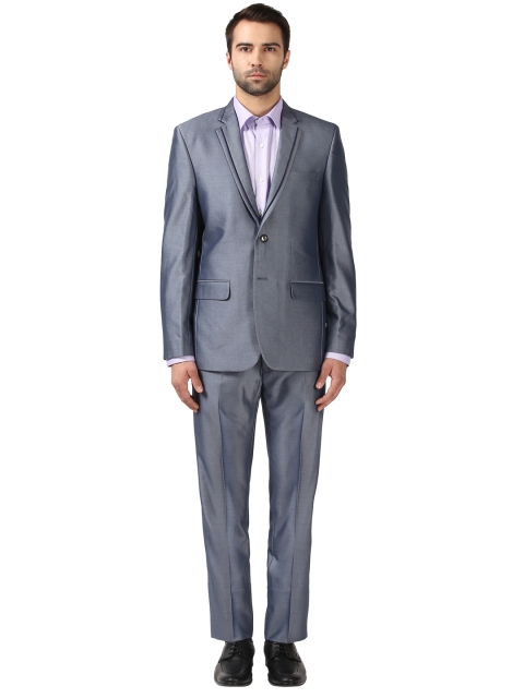 

Raymond Men Blue Contemporary Fit Formal Suit