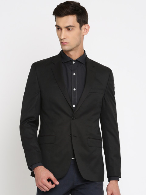 

Raymond Black Slim Fit Single-Breasted Formal Blazer