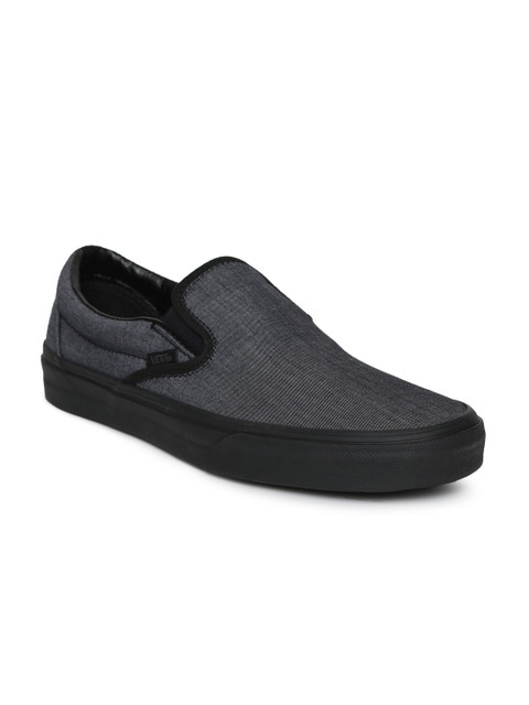 

Vans Unisex Charcoal Classic Slip-On Sneakers