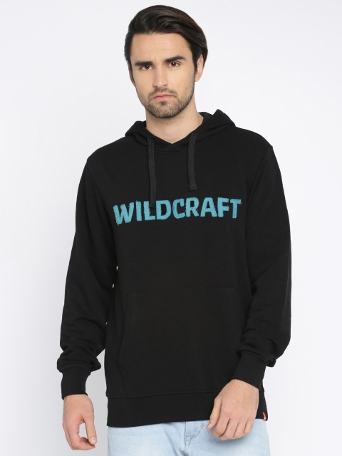 

Wildcraft Men Black Solid App WC Sweatshirt