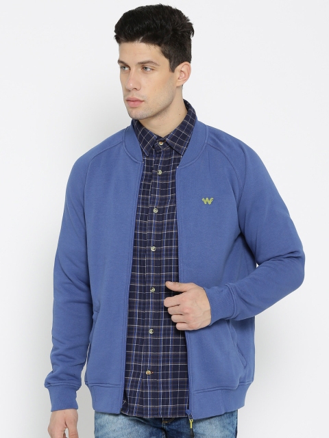 

Wildcraft Men Blue Solid Z_Bomb Sweatshirt