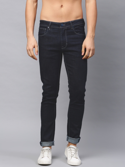 

HRX by Hrithik Roshan Men Blue Skinny Fit Mid-Rise Clean Look Stretchable Jeans
