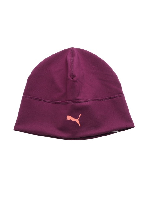 

Puma Unisex Purple Slick Running Heather Beanie