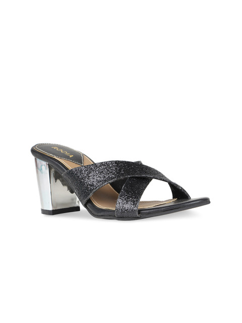 

Rocia Women Black Solid Heels