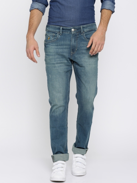 

U.S. Polo Assn. Denim Co. Men Blue Brandon Slim Tapered Fit Stretchable Jeans