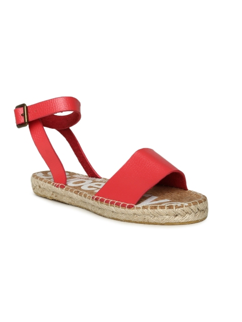 

Superdry Women Red Solid Open Toe Flats