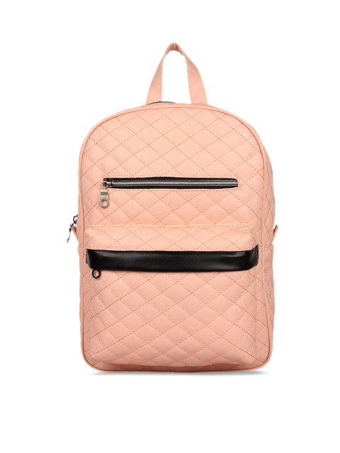 

Anekaant Women Pink Solid Backpack