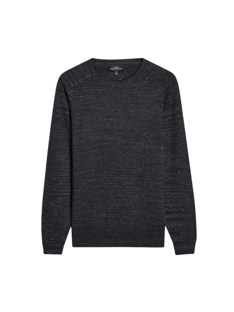

next Men Black Solid Sweatshirt