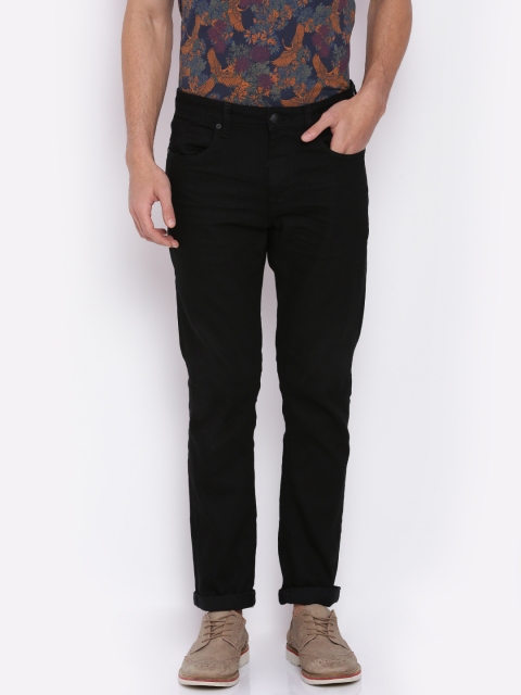 

Ed Hardy Men Black Dagger Slim Fit Mid-Rise Clean Look Stretchable Jeans