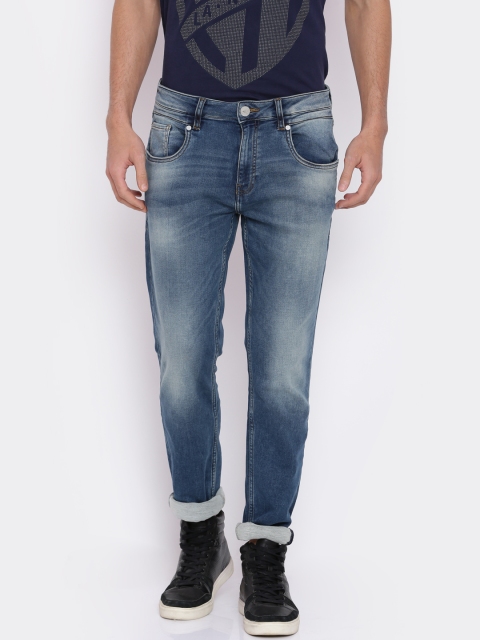 

Ed Hardy Men Blue Slim Fit Mid-Rise Clean Look Stretchable Jeans