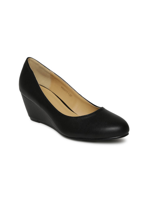 

Allen Solly Women Black Solid Wedges