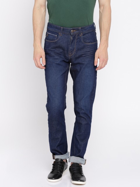 

U.S. Polo Assn. Denim Co. Men Blue Slim Fit Mid-Rise Clean Look Stretchable Jeans
