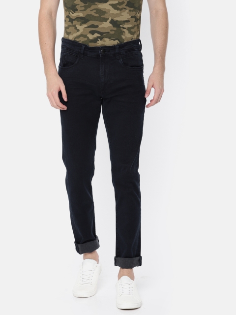 

U.S. Polo Assn. Denim Co. Men Blue Skinny Fit Mid-Rise Clean Look Stretchable Jeans