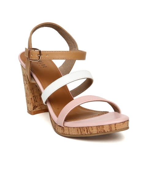 

Wet Blue Women Pink Colourblocked Solid Heels