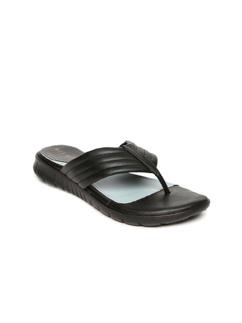 

Wet Blue Women Black Open Toe Flats