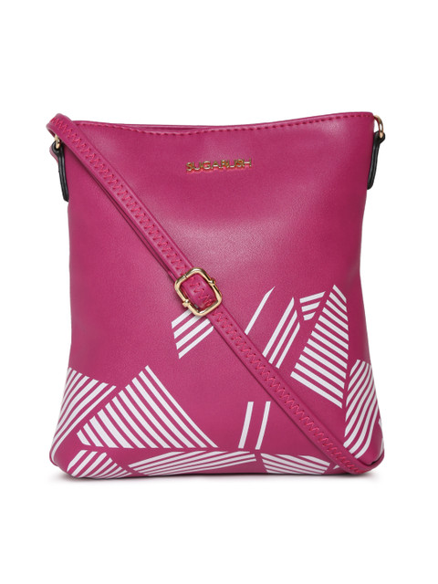 

Sugarush Pink Printed Sling Bag