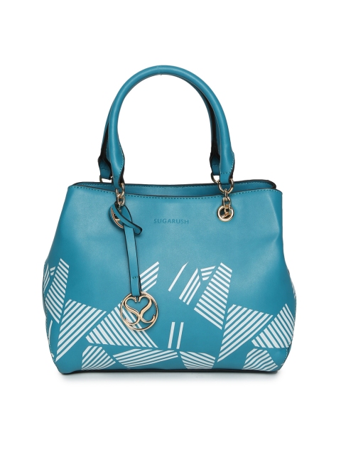 

Sugarush Blue Printed Shoulder Bag