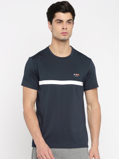 

U.S. Polo Assn. Men Navy Active Equi-Dry T-shirt, Navy blue