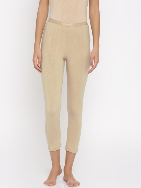 

Jockey Women Nude-Coloured Thermal Leggings