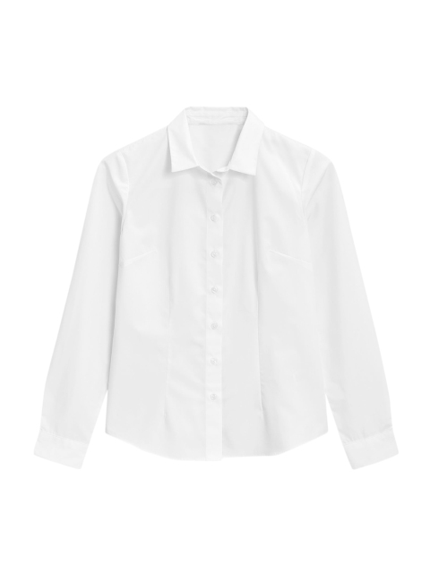 

next Women White Regular Fit Solid Casual Shirt