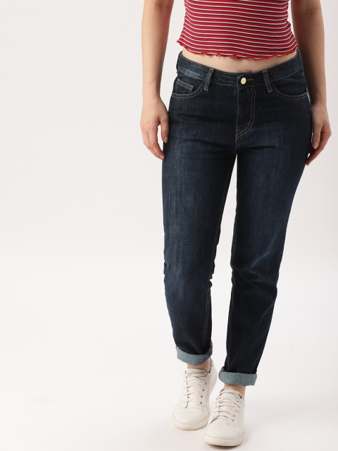 

DressBerry Women Blue Regular Fit Mid-Rise Clean Look Jeans