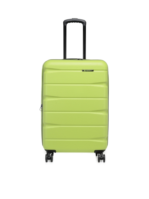 

Teakwood Leathers Unisex Lime Green Medium Trolley Bag