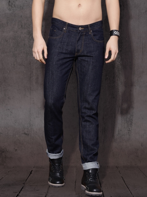 

Roadster Men Blue Skinny Fit Mid-Rise Clean Look Jeans